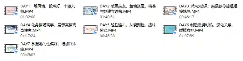 香草情感V3.0实战指南：老实人改造→一见钟情→肌肤之亲全流程揭秘-沉沉情感网