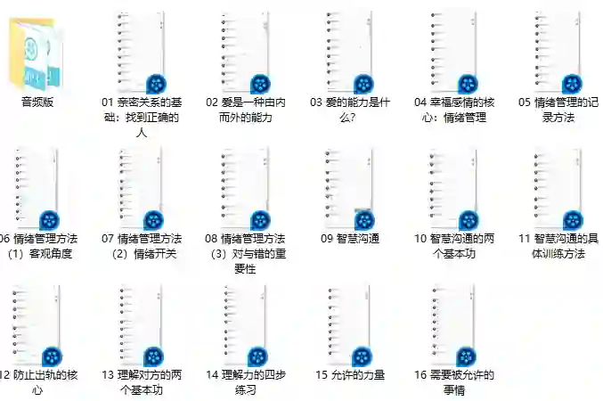 图片[1]-男哥情感《亲密关系-维护感情必修课》实战指南-沉沉情感网