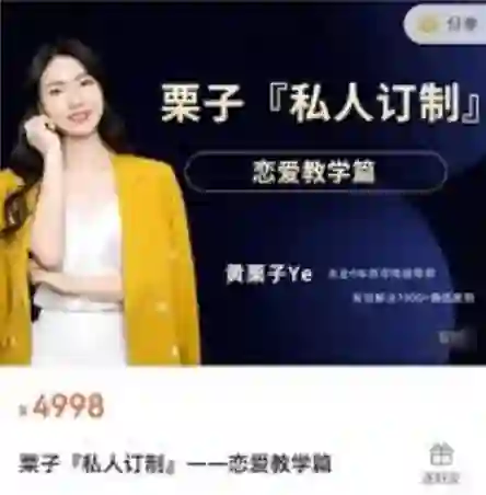 黄栗子《私人订制——恋爱教学篇》100节实战指南（限时专属揭秘版）-沉沉情感网