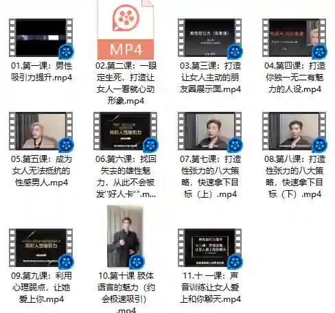 子轩老师男性吸引力2.0实战指南:揭秘高阶魅力养成术-沉沉情感网