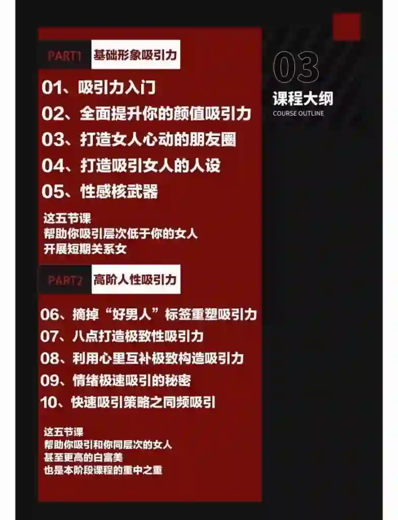 子轩老师男性吸引力实战指南1.0(限时揭秘+专属方法)-沉沉情感网