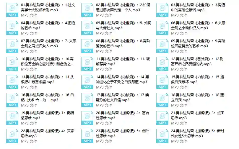 图片[1]-浪哥专属｜高段位男神进阶营实战指南（2024限时揭秘版）-沉沉情感网