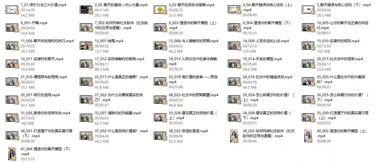 图片[2]-欧阳梦琪《男性魅力提升系列课—无限话题聊天训练从零起步7天社交达人速成》-沉沉情感网