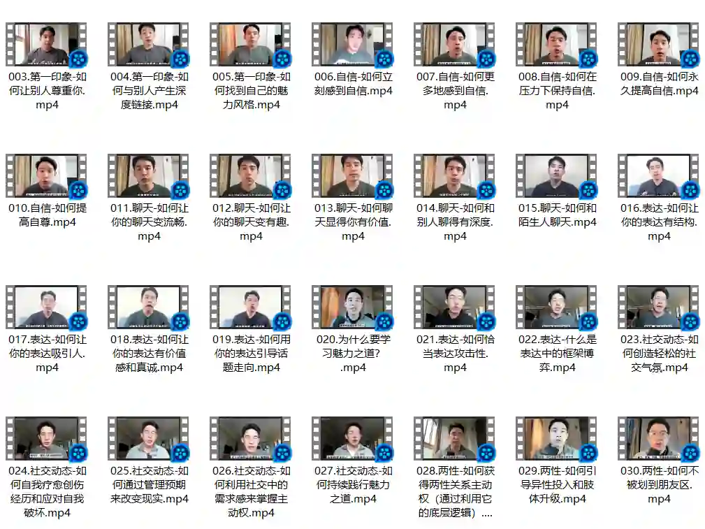 魅力之道标准版|实战指南+限时专属揭秘-沉沉情感网