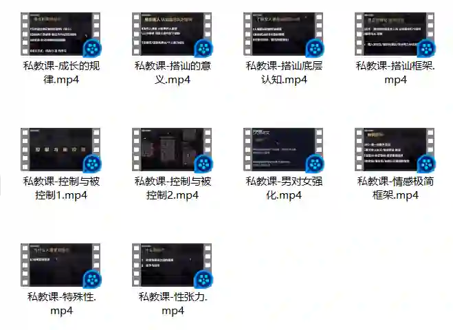 图片[1]-Leon私教课V3.0｜实战指南+限时揭秘+专属情感成长计划-沉沉情感网