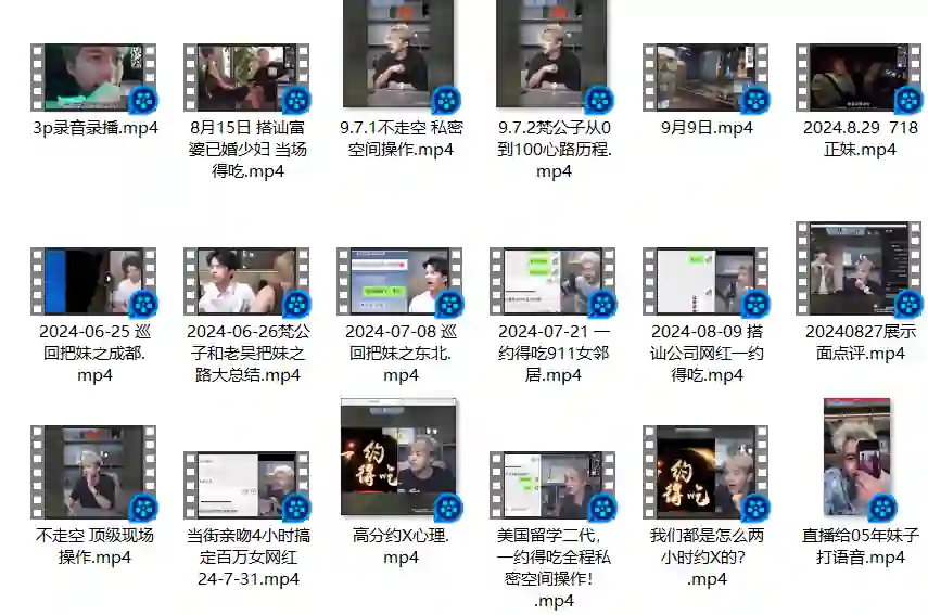 梵公子直播干货录屏｜实战指南·限时揭秘专属版-沉沉情感网