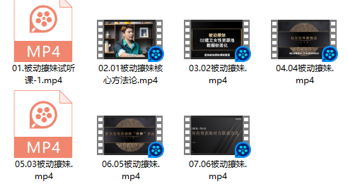 子轩被动撩妹实战指南(7节)|限时解锁专属魅力法则-沉沉情感网